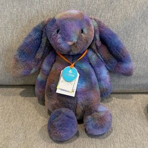 Jellycat ZODIHOP LUXE Bunny – Space Experience Exclusive (BNWT)